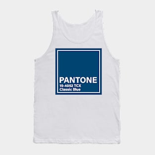 PANTONE 19-4052 TCX Classic Blue Tank Top